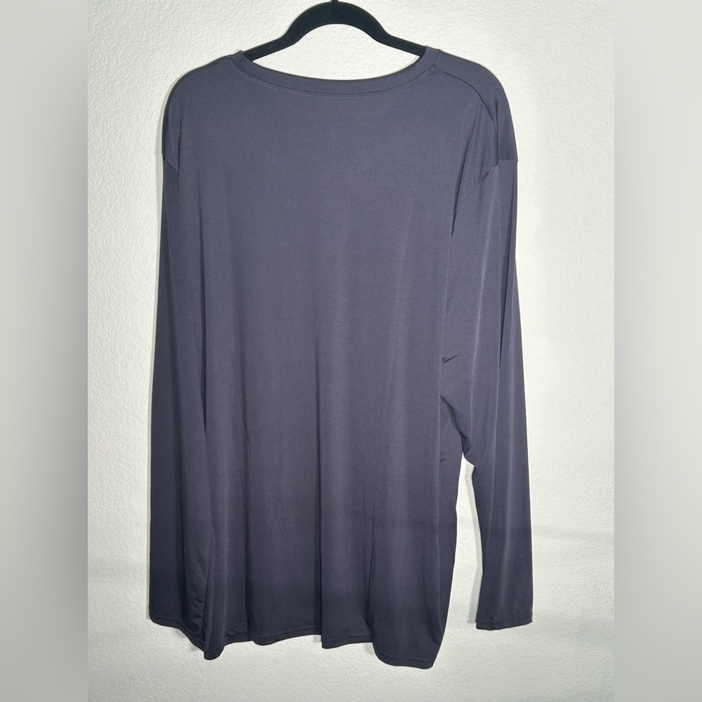 Grey long sleeve 3xL men’s shirt - Picture 2 of 3